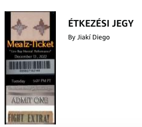 ÉTKEZÉSI JEGY